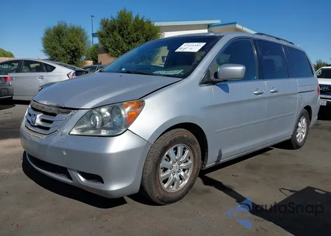 2010 Honda Odyssey Ex-L from USA, damaged, VIN 5FNRL3H77AB092146